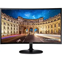 Samsung Monitor LC24F390FHNXZA Curvo 60HZ HDMI/VGA Aux , HDMI , Jack 3.5MM Negro