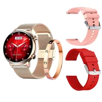 Smartwatch G-Tide Romance - Bluetooth - A Prova D'Água - Rose Gold