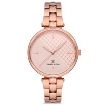 Relogio Feminino Daniel Klein DK.1.12556-2 Premium  Rosa Ouro