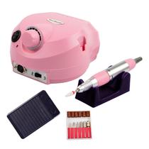 Maquina de Polimento de Unhas Nail Master DM-202 / 35000 RPM - Rosa