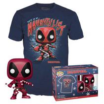 Funko Pop Marvel Deadpool + Tee Bundle *MD* 63657