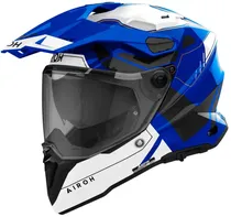 Capacete para Moto Airoh Commander 2 Reveal - Tamanho M (57-58) - Blue Gloss