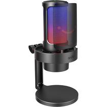 Microfone Fifine A8 RGB 3.5MM/USB-C - Black