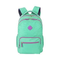 Mochila Sestini College Crinkle 4 076138-77 Turquesa/Morado
