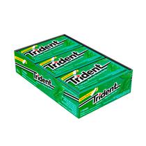 Chicle Trident Sin Azucar Menta 21 Unidades 168GR