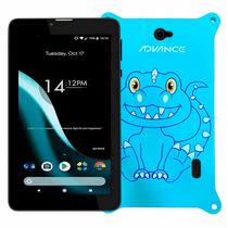 Tablet Advance Prime PR5850 Tela 7" 16GB 1GB Ram + Case Azul - Preto