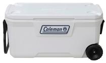 Caixa Termica com Rodas Coleman 100QT - Branco