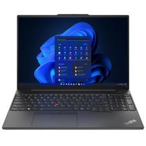 Notebook Lenovo Thinkpad E16 Gen 2 Intel Core Ultra 7 155U Tela Wuxga 16.0" / 16GB de Ram / 512GB SSD - Preto (21MA0035US) (Ingles)