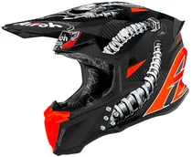 Capacete para Moto Airoh Twist 2.0 Bolt - Tamanho XXL (63-64) - Laranja/Preto
