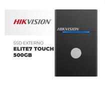 Hikvision SSD Externo 500GB HS-ESSD-ELITE7 Touch IPX7 Preto