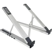 Suporte para Notebook/Tablet Quanta QTSNT17 7 Em 1 - Prata