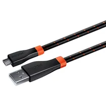 Cabo USB Bionik LYNX BNK-9001 para PS4 - Preto e Laranja