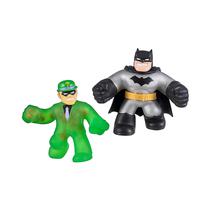 Figuras Goo Jit Zu Heroes DC Metallic Batman VS The Riddler 41228