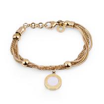 Pulseira Feminina Freelook FRJ.3.3008-3 de Aco Inoxidavel - Dourado