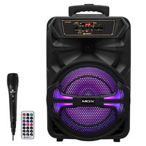 Speaker Mox MO-S1208 Bluetooth/ 30.000W/ FM/ USB/ Bivolt - Black