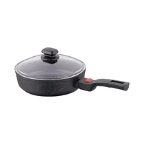 SartéN Con Tapa Korkmaz Ornella A2962 2.5L 24 CM Negro