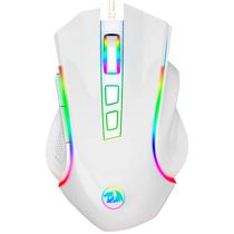 Mouse Gaming Redragon Griffin M607W USB Ate 7.200 Dpi com Backlight RGB - Branco