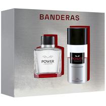 Kit Perfume Masculino Antonio Banderas Power Of Seduction Edt 100 ML + Desodorante