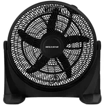 Ventilador de Chao Megastar FAN2020A / 20" / 120W / 220V ~ 50/ 60 HZ - Preto