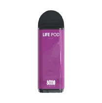 Life Pod Eco Cartucho 8000 Grape Ice