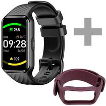 Smartwatch Blackview R10 com Bluetooth - Preto + Pulseira