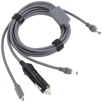 Cabo para Starlink Mini Link-It 3 En 1 USB-C + DC 3 Metros - Cinza