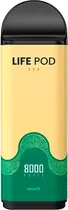 Vape Descartável Life Pod - White Mocha Ice - 8000 Puffs
