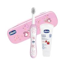 Chicco Cosmetica Set Dental Rosa New Detalles En El Producto 50ML Rosa