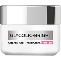 Creme Facial de Dia L’Oréal Paris Glycolic Bright Antimanchas FPS 30 - 50ML