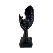 Figura Decorativa Concepts 437-5011464 16.5 CM Negro