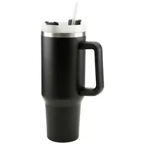 Copo Térmico Quencher H.2 Tumble A-200 - 1200ML - com Canudo - Preto