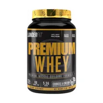 Whey Protein Premium Whey 5LB 2.3KG Cookies e Cream Landerfit
