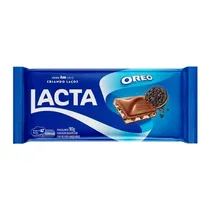 Barra Chocolate Lacta Recheio Oreo 90G