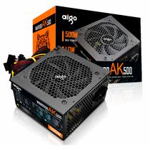 Fonte Aigo Warrior AK500 Series ATX 500W PFC Ativo 220V - Preto