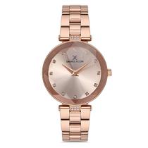 Relogio Analogico Feminino Daniel Klein DK.1.12729-3 Premium Ladies / Pulseira de Aco Inoxidavel - Rose Gold