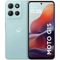 Smartphone Motorola Moto G15 XT2521-2 NFC Dual Sim de 512GB/4GB Ram de 6.72" 50+5MP/8MP - Celeste