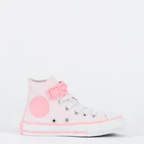 Calzado Converse Hi Bubbke Strap Rosa