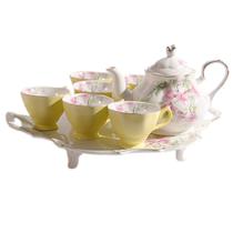 Conjunto de Porcelana para Cha e Cafe 8PC.