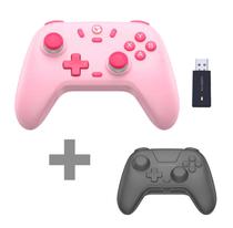 Controle Gamesir Nova T4N Lite Sem Fio Switch | Ios| Android |PC | Steam+Case - Blush Pink