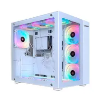 Gabinete Gamer Sate K891 10 Fan Blanco