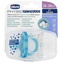 Chicco Nursery Chupete Physio Soft Luxe 16M+ 2 PCS Blue Detalles En El Producto 16M+ Azul