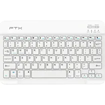Teclado FTX FTXB09 Sem Fio - Branco (Espanhol)