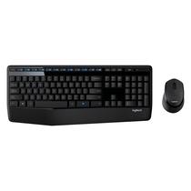 Mouse e Teclado Logitech MK345 Sem Fio / Espanhol - Preto (920-007820)