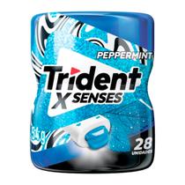 Chicletes Trident Brasileiro Menta Pote 54G