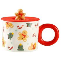 Caneca de Porcelana Natalina Papai Noel Xicara Cafe