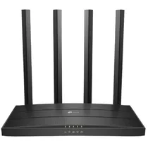 Roteador Wireless TP-Link Archer C6 AC1200 Full Gigabit Mu-Mimo Up To 5GHZ 867 MBPS - Preto