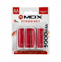 Pilha Recarregavel Mox AA c/4 5000MAH