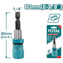 Soporte para Puntas Bits Total TAC464601 Hex.1/4" 60MM