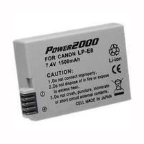 Bateria POWER2000 para Canon ACD-314 LP-E8 1500MAH