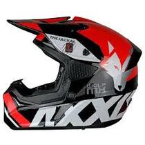 Axxis Casco Wolf Jackal B5 L Gloss Rojo